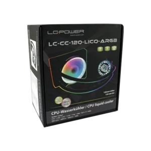 CPU Cooler LC-Power LC-CC-120-LiCo-ARGB Liquid Cooler 2