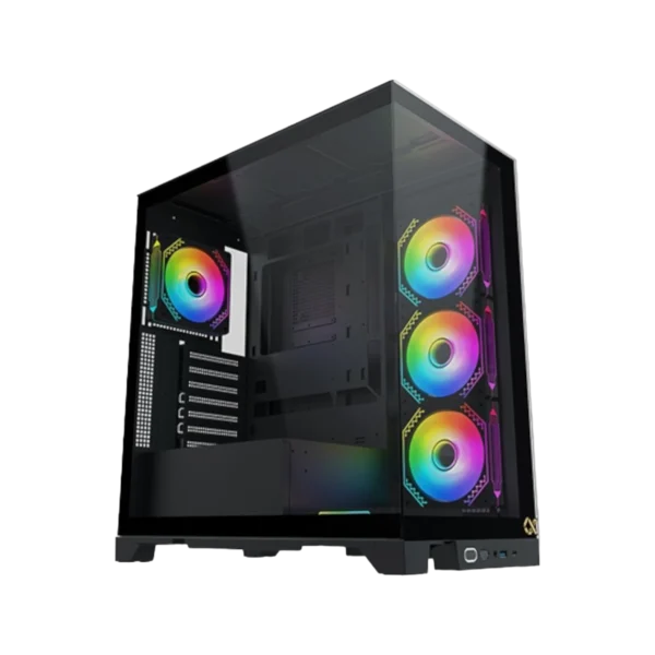 Case Xigmatek Gaming Endorphin Ultra with ARGB Tempered Glass Black 1