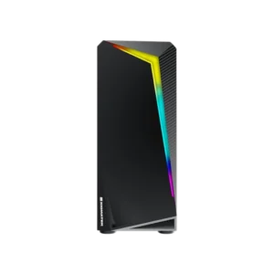 Case Xigmatek Gaming Vortex with RGB Strip Tempered Glass Black 2