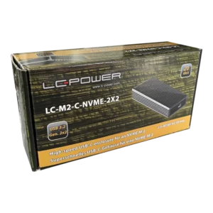Enclosure LC-Power LC-M2-C-NVME-2X2 M.2 NVMe-SATA Type C USB 3.2 2