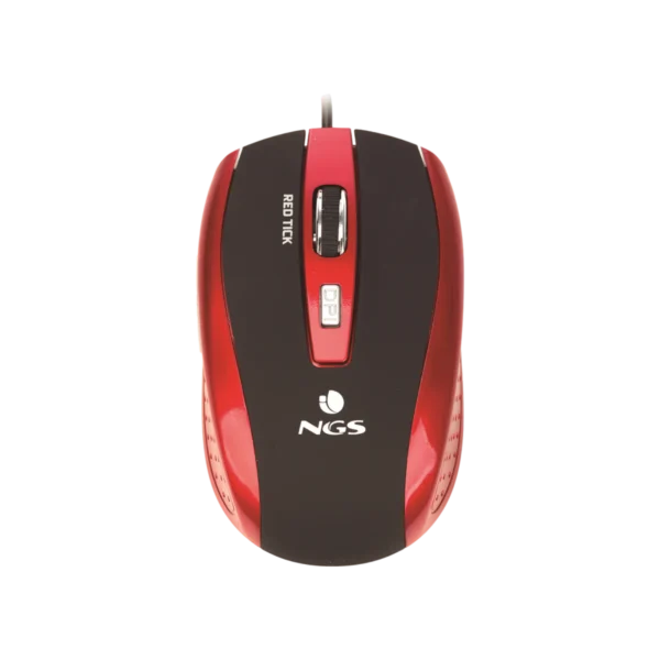 MOUSE NGS USB OPTICAL 800-1600 [TICK] RED