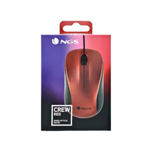 MOUSE NGS USB OPTICAL1200dpi [CREW] RED 2