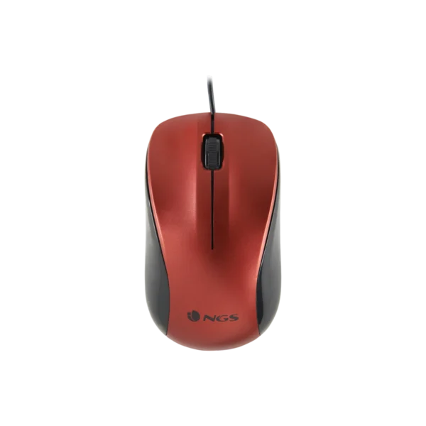 MOUSE NGS USB OPTICAL1200dpi [CREW] RED
