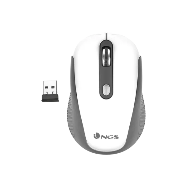 MOUSE NGS WLESS [HAZE] WHITE