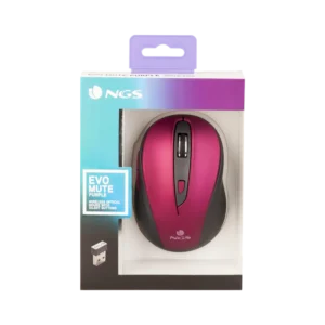 MOUSE NGS WLESS OPTICAL [EVO MUTE] PURPLE 3