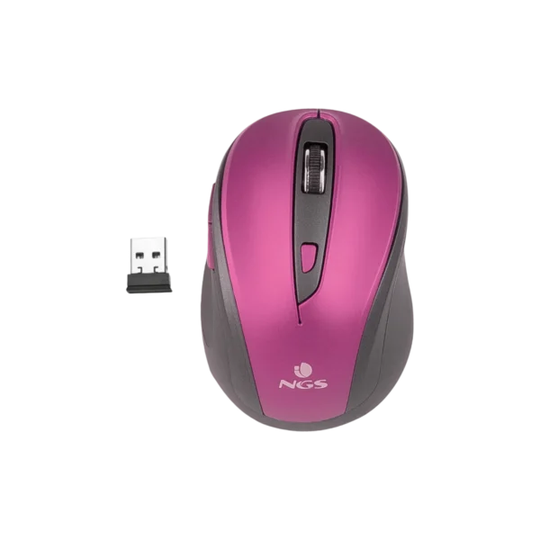 MOUSE NGS WLESS OPTICAL [EVO MUTE] PURPLE