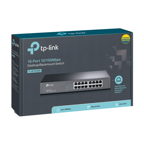 Switch TP-Link TL-SF1016DS 16 port 10-100Mbps 2