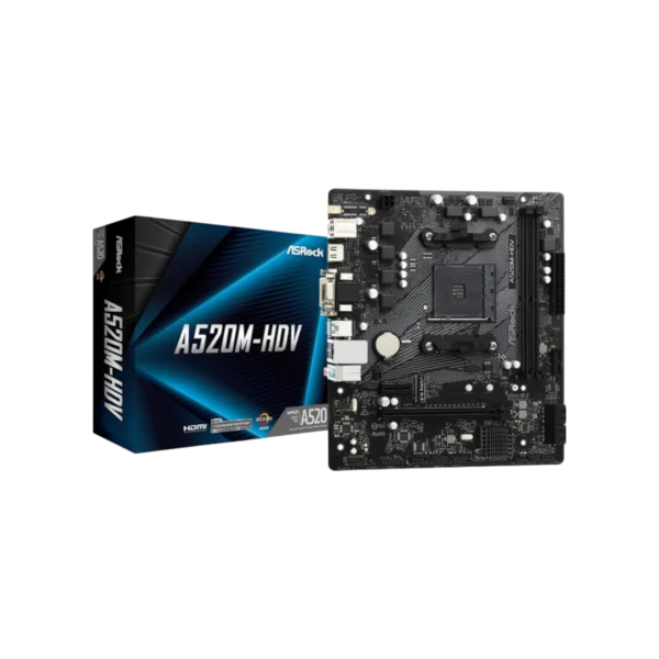 Μητρική Κάρτα ASRock A520M-HDV AM4 DDR4 mATX