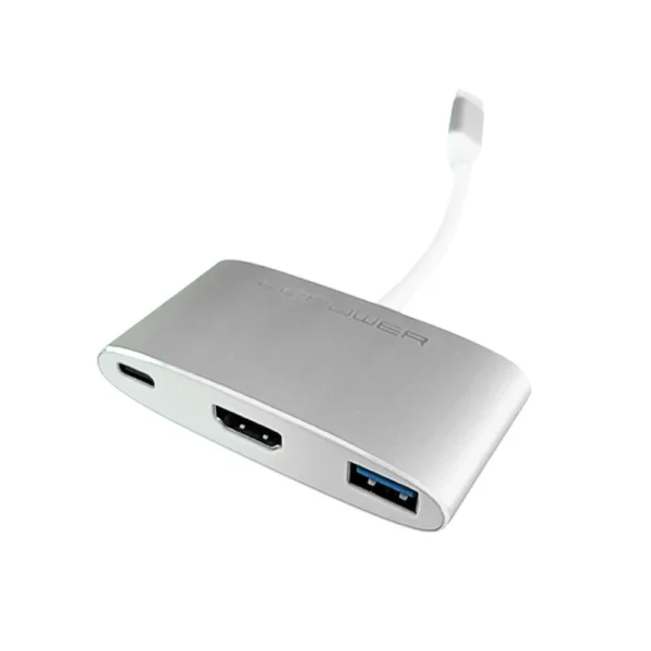 Docking Station LC-Power LC-HUB-C-MULTI-4 Type C with USB 3.0, HDMI and PD