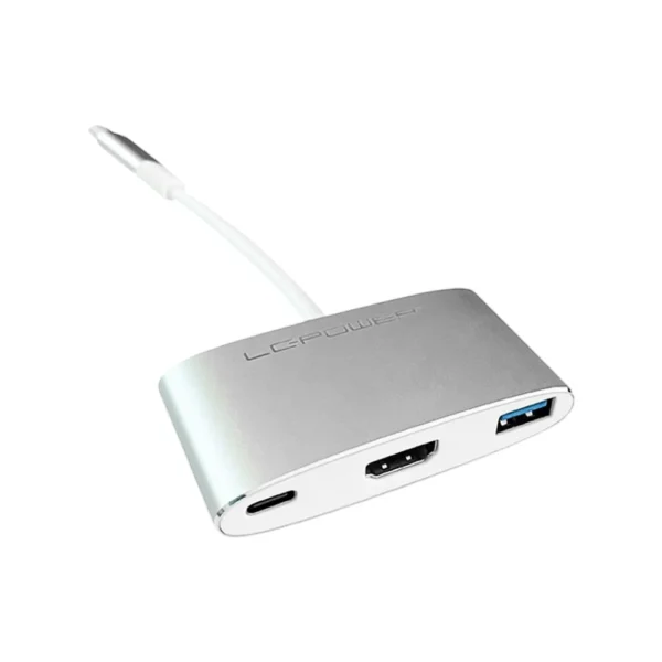 Docking Station LC-Power LC-HUB-C-MULTI-4 Type C with USB 3.0, HDMI and PD