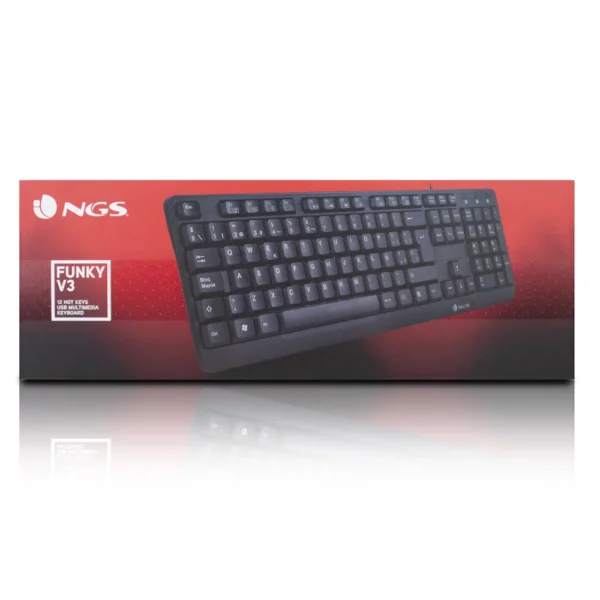 Πληκτρολόγιο NGS Funky V3 Multimedia with 12 Hot keys