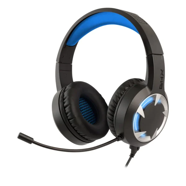 Gaming Headset NGS Με Φωτισμό LED Μαύρο-Μπλε GHX-510