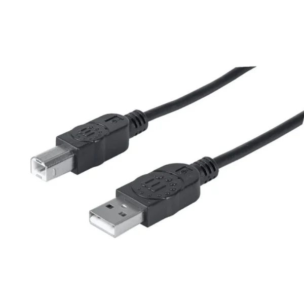 Καλώδιο Εκτυπωτή Manhattan USB A to USB B 1m