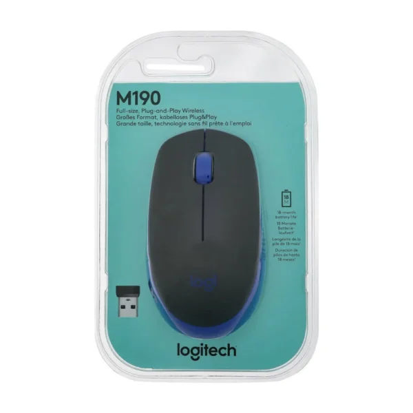 Mouse Logitech M190 Wireless Blue