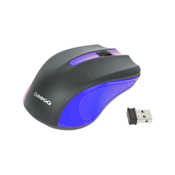 Mouse Omega OM-419 Wireless 2.4GHz 1000DPI Blue USB