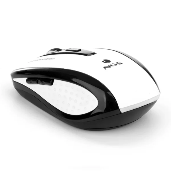 Mouse NGS Wireless 2.4GHz Nano Flea White