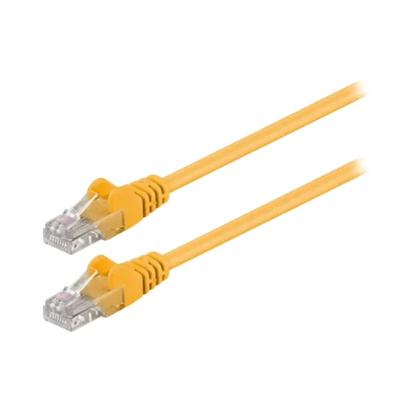 Καλώδιο UTP Cat5 0.50m YELLOW