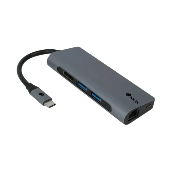 Aντάπτορας NGS Wonderdock7 7 σε 1 USB-C Multi-port