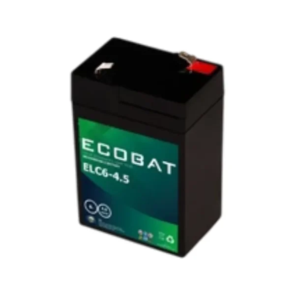 Μπαταρία Ecobat ELC6-4,5 για UPS 6V 4.5Ah