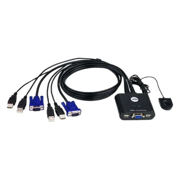 KVM Aten 2-Port USB Switch 2PC-1XP CS22U