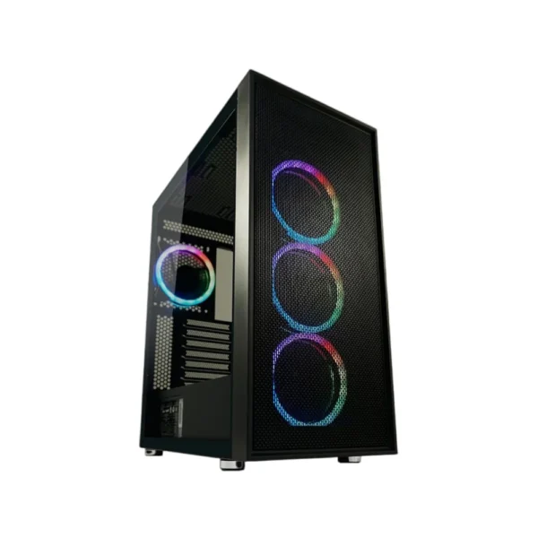 Κουτί Υπολογιστή LC-Power Gaming 802B Black Wanderer X Midi ARGB Tempered Glass