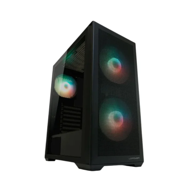 Κουτί Υπολογιστή LC-Power Gaming 717B Meshwork L Midi ARGB Tempered Glass