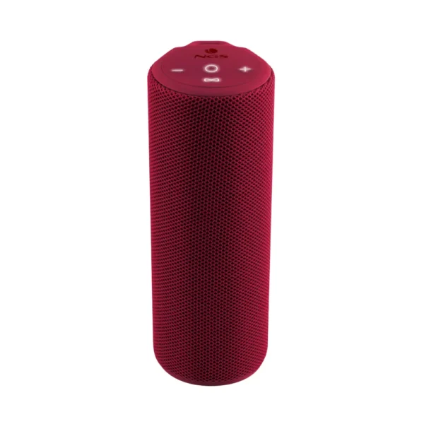 Bluetooth Speaker NGS ROLLER REEF 20W IP67 WATERPROOF TWS-AUX IN 20h BATTERY Red