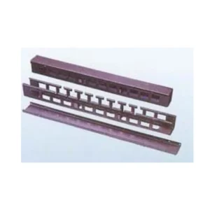Οδηγός Καλωδίων Κλειστού Τύπου 1U για Patch Panel