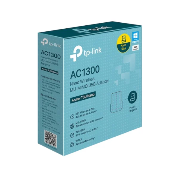 Wireless Adapter Tp-Link Archer T3U nano