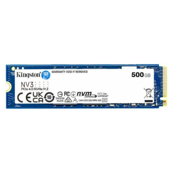 SSD KINGSTON NV3 M.2 NVMe 500GB PCIe 4.0