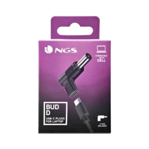 Αντάπτορες Φόρτισης NGS BUD-D Σετ 2 Charging Tips για Dell Laptops