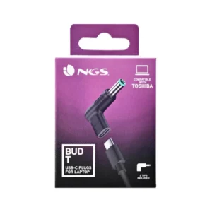 Αντάπτορες Φόρτισης NGS BUD-T Σετ 2 Charging Tips για Toshiba Laptops