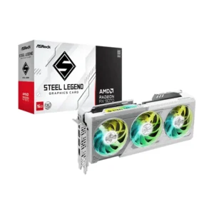 VGA RX 9070XT 16GB ASRock Radeon Steel Legend GDDR6 3Fan
