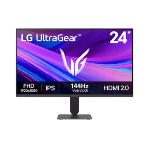 LG UltraGear 24G411A-B.AEU μαύρη gaming οθόνη 23,8 ιντσών Full HD IPS με 144Hz overclock