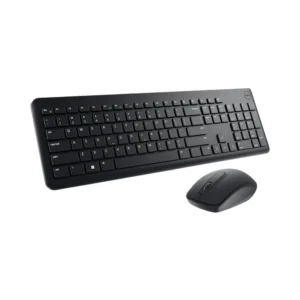 Dell KM3322W μαύρο ασύρματο σετ πληκτρολογίου με ελληνικούς χαρακτήρες και οπτικού ποντικιού USB