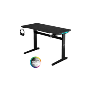 Gaming Γραφείο LGP - Μέταλλο - RGB - Black